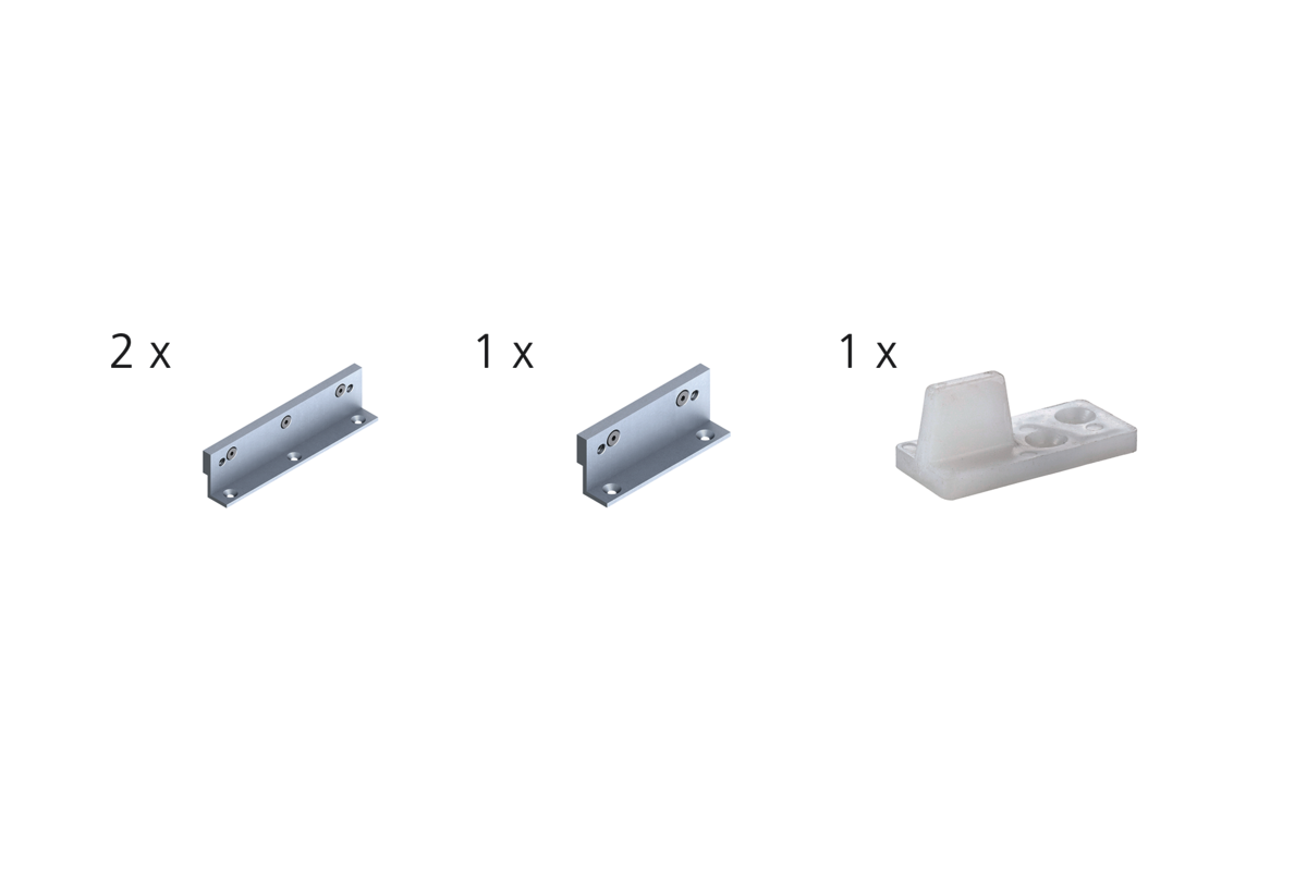 Woelm HELM GT-L 80 Umbauset Holz für Flügel bis 80 kg, Flügelstärke ab 35 mm