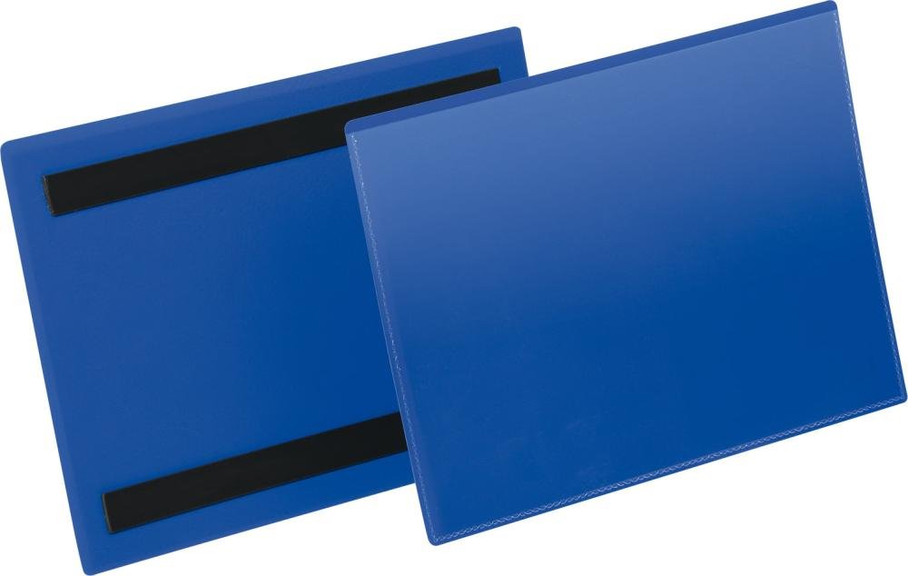DURABLE Etikettentasche B210xH148 mm A5 quer blau, magnetisch VE 50 Stück
