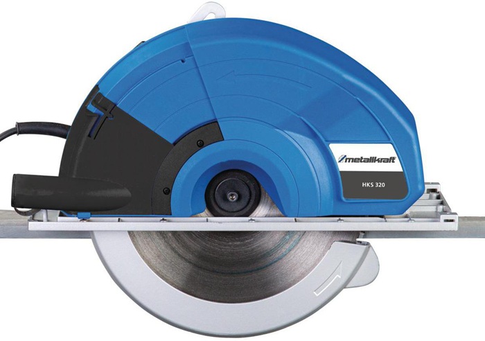 Stürmer Metallhandkreissäge Metallkraft HKS 320 Aktions-Set 320mm 1,8kW 230V 8,4kg