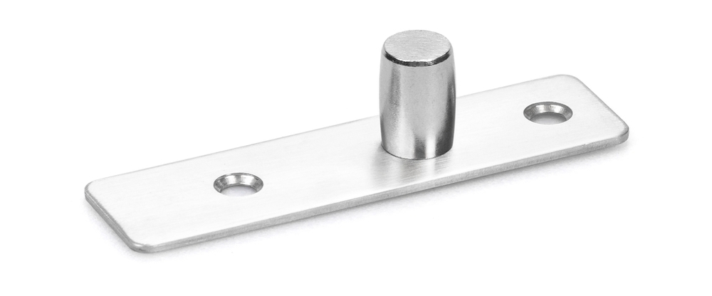 Produktbild Objekttür-Drehlager, Glass Fitting PT 24, für Eckbeschläge, edelstahl matt