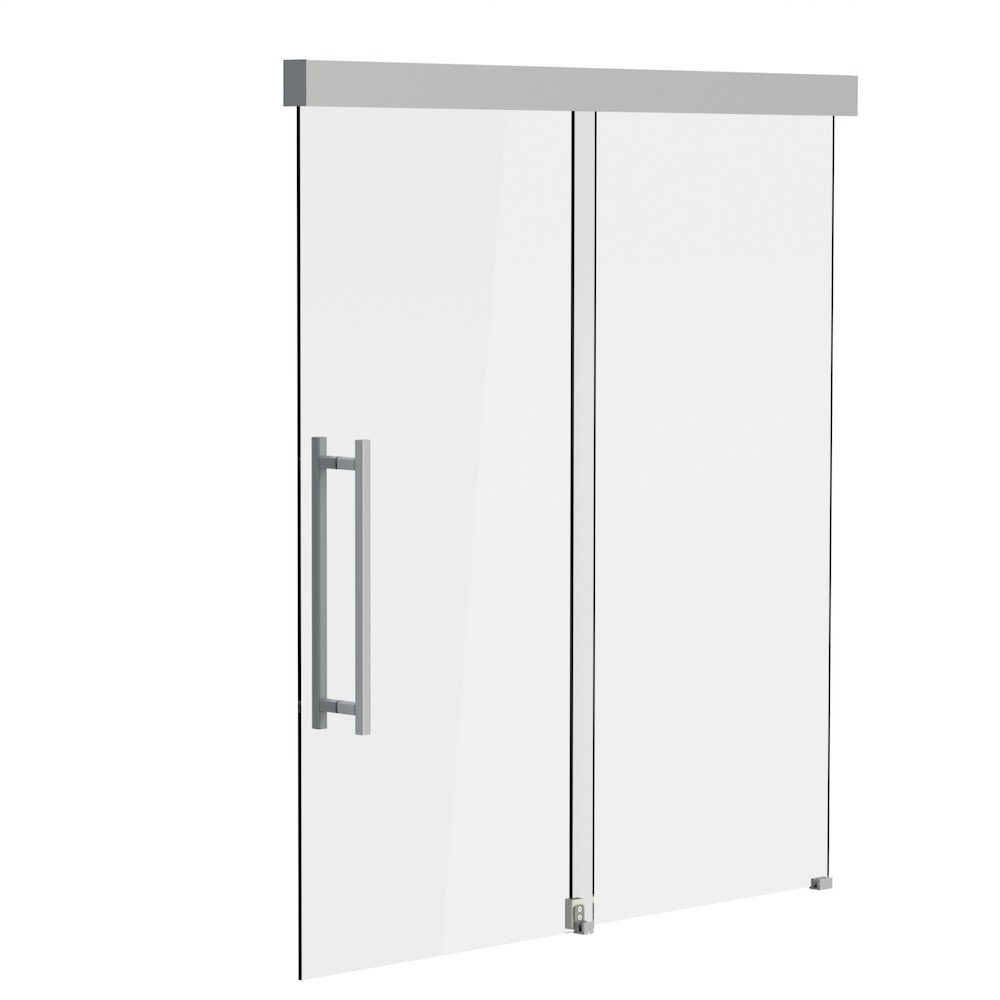 OT-Teleskopschiebetürbeschlag,Set, 73,Materialkombination edelst.opt. eloxiert