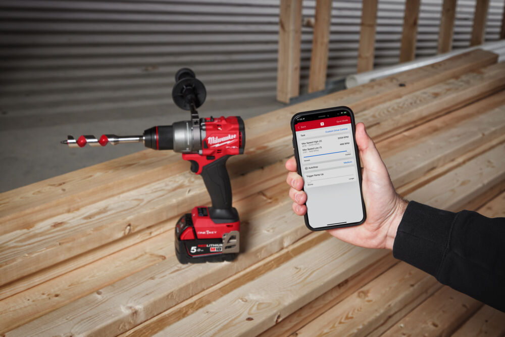 Milwaukee M18 FUEL™ ONE-KEY™ Akku-Bohrschrauber ONEDD3-0X 18V 158Nm