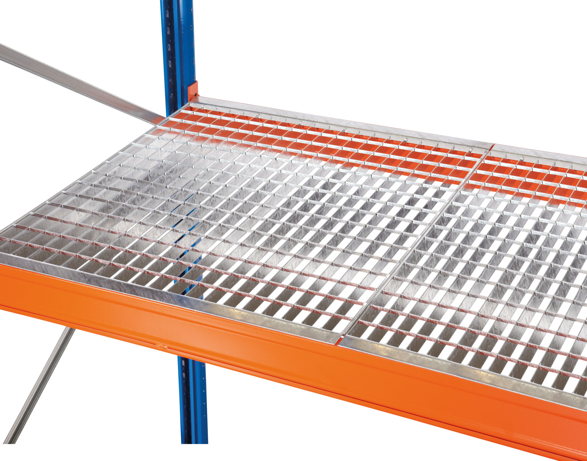 Schulte Gitterrost für Palettenregal 1100x2700 mm feuerverzinkt Fachlast 3000 kg
