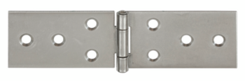 Vormann Breite Tischbänder 010505120 Edelstahl 120x33x1,2mm 10 Stück