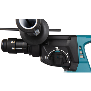 Makita Akku-Kombihammer DHR243RTJW 18V 5.0Ah SDS-Plus mit Staubabsaugung DX07