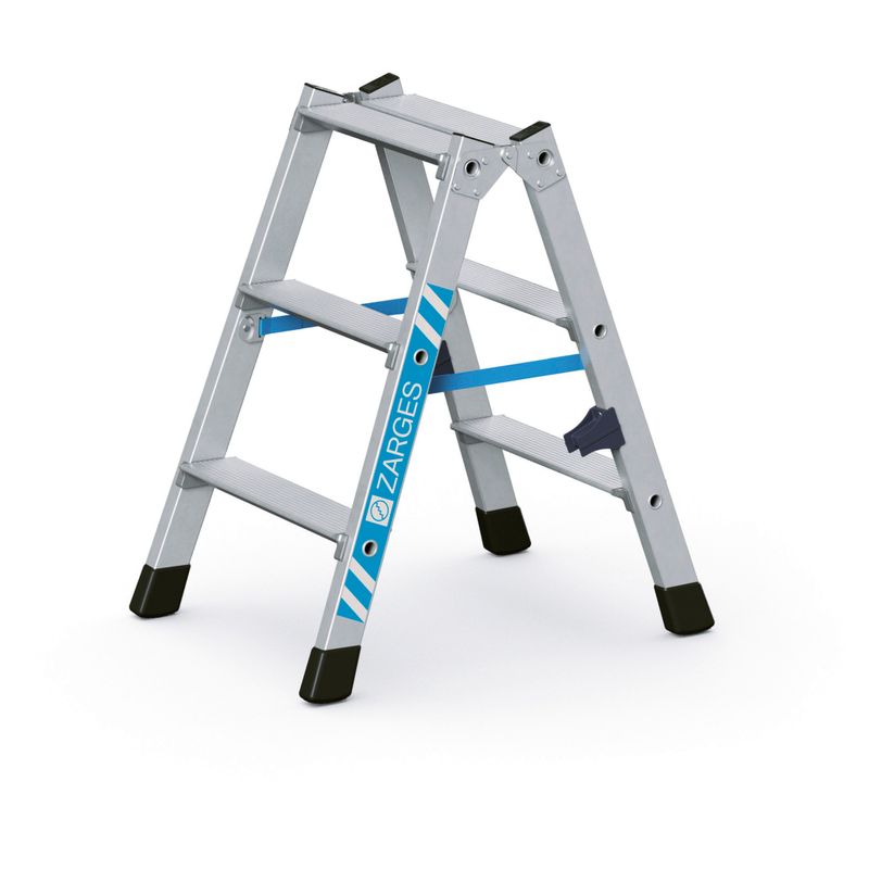 ZARGES Nova B - Stufen-Stehleiter 2 x 3 Stufen 42463