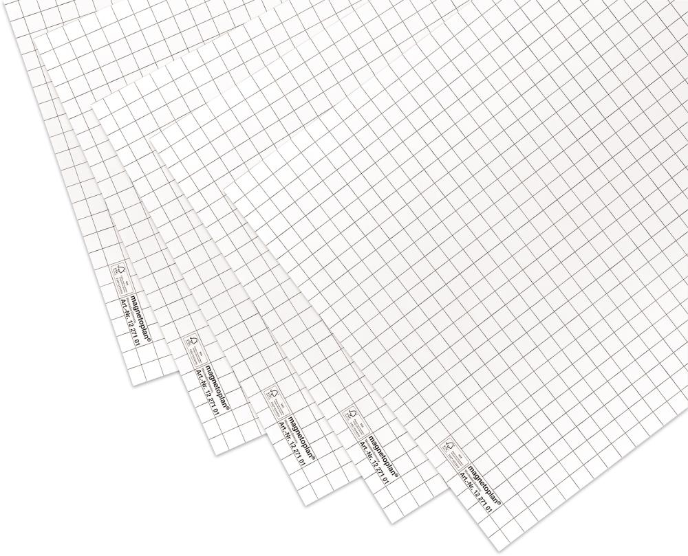 magnetoplan Flipchartpapier 70 G 5 Block a 20 Blatt Magnetoplan