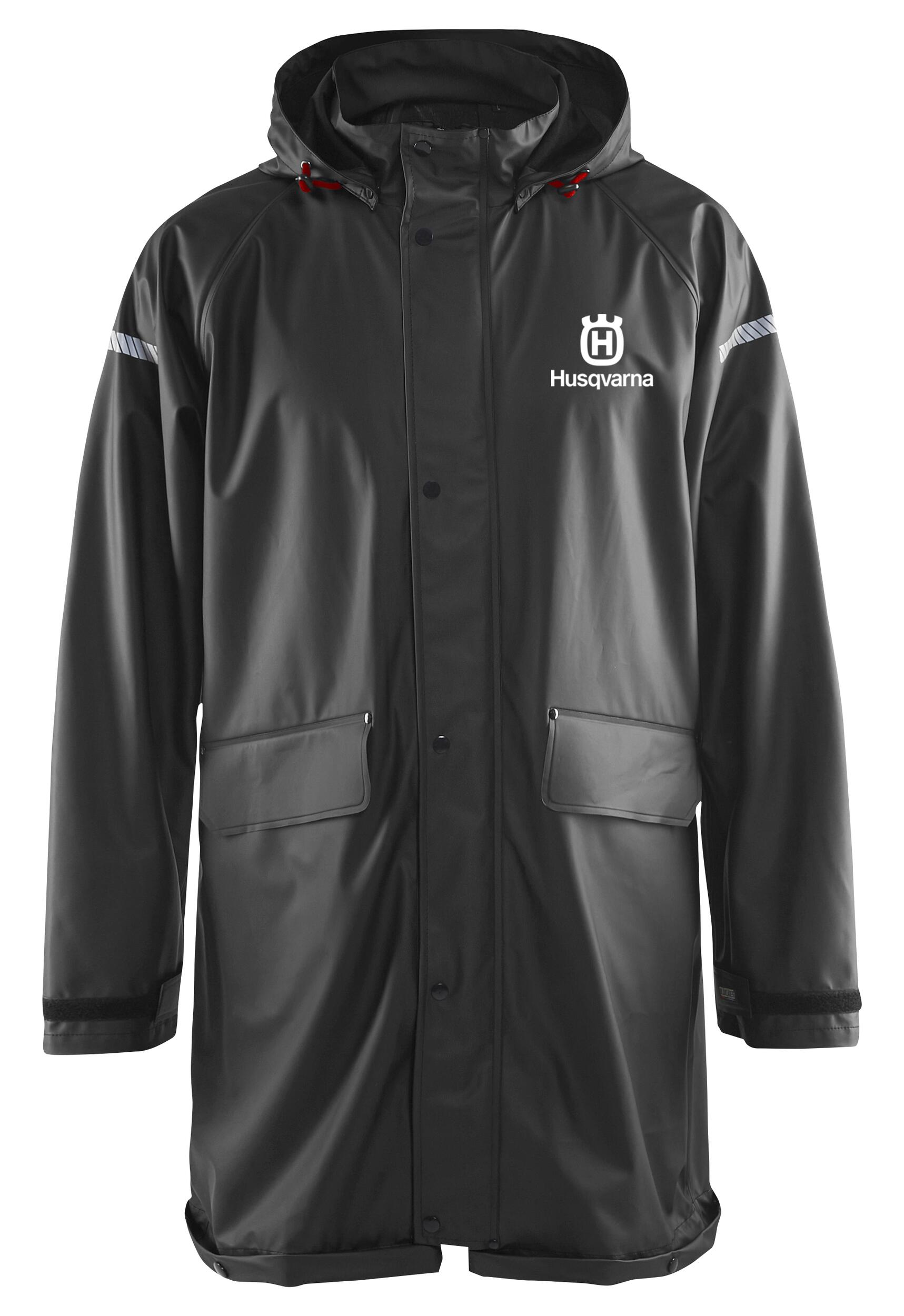 Husqvarna Regenjacke schwarz