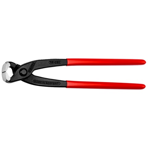 Knipex Monierzange 99 01 250 Rabitz- oder Flechterzange 250 mm schwarz atramentiert mit Kunststoff überzogen
