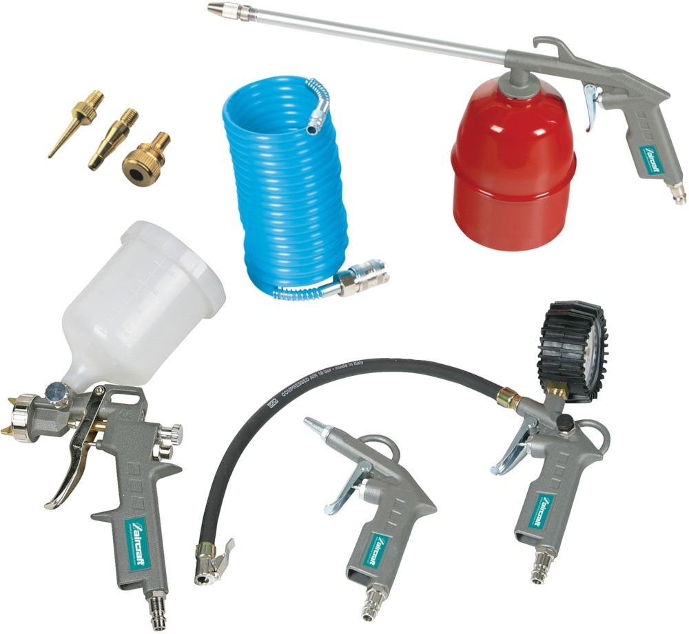 Aircraft Druckluft-Set 8-teilig