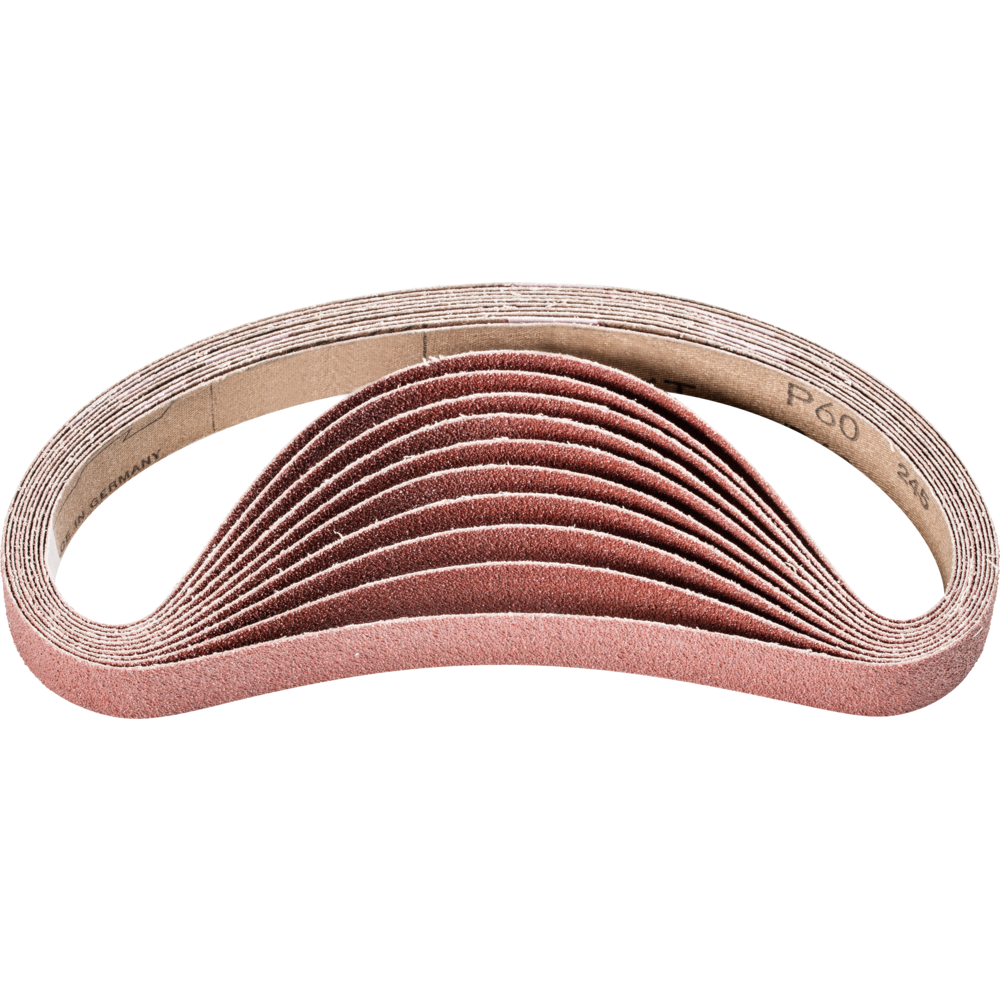 Pferd Korund Schleifband BA 20x520mm A60 für universelle Anwendung mit