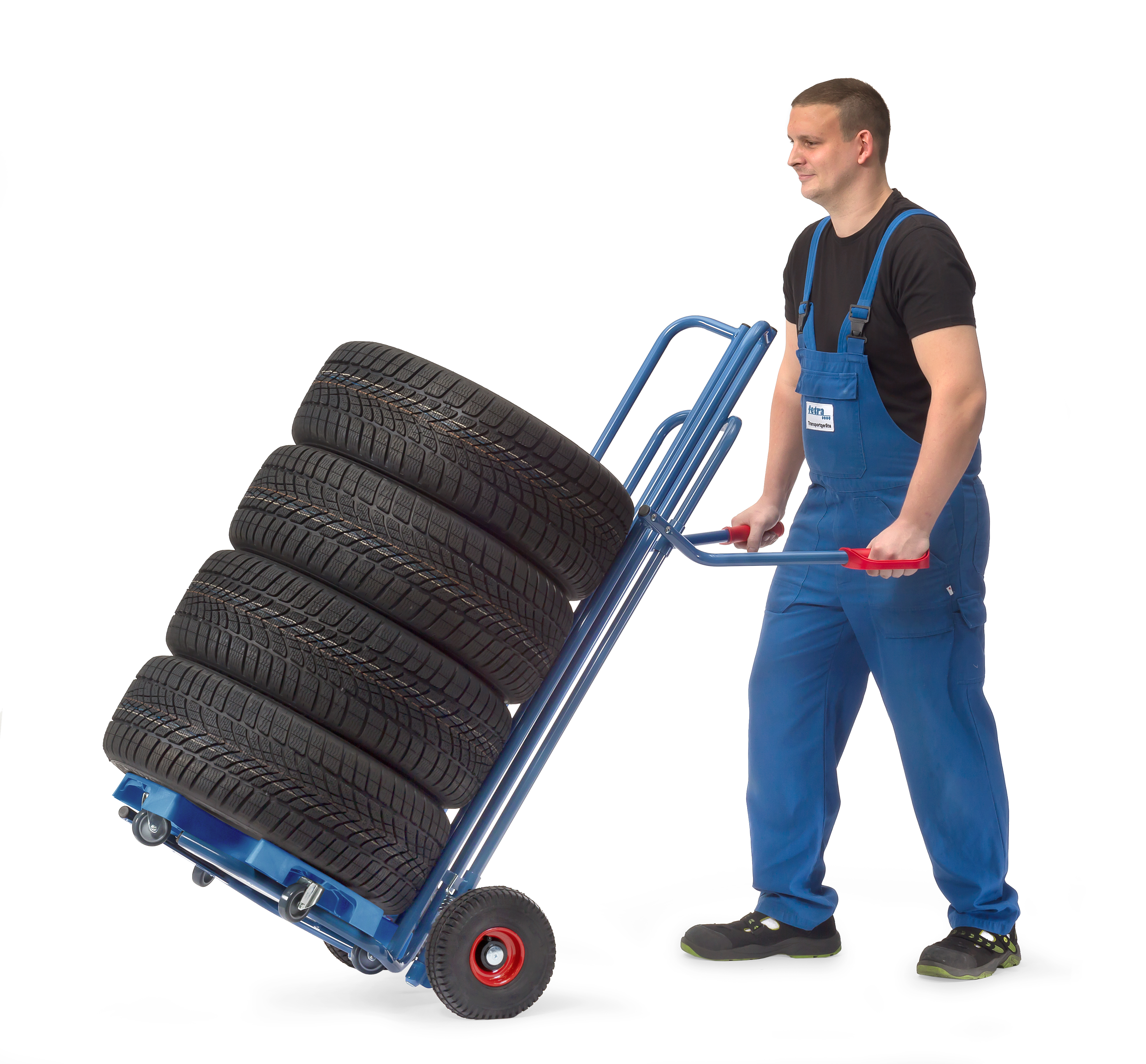 Funktionsbild Reifen-Roller "TYRE TROLLEY"