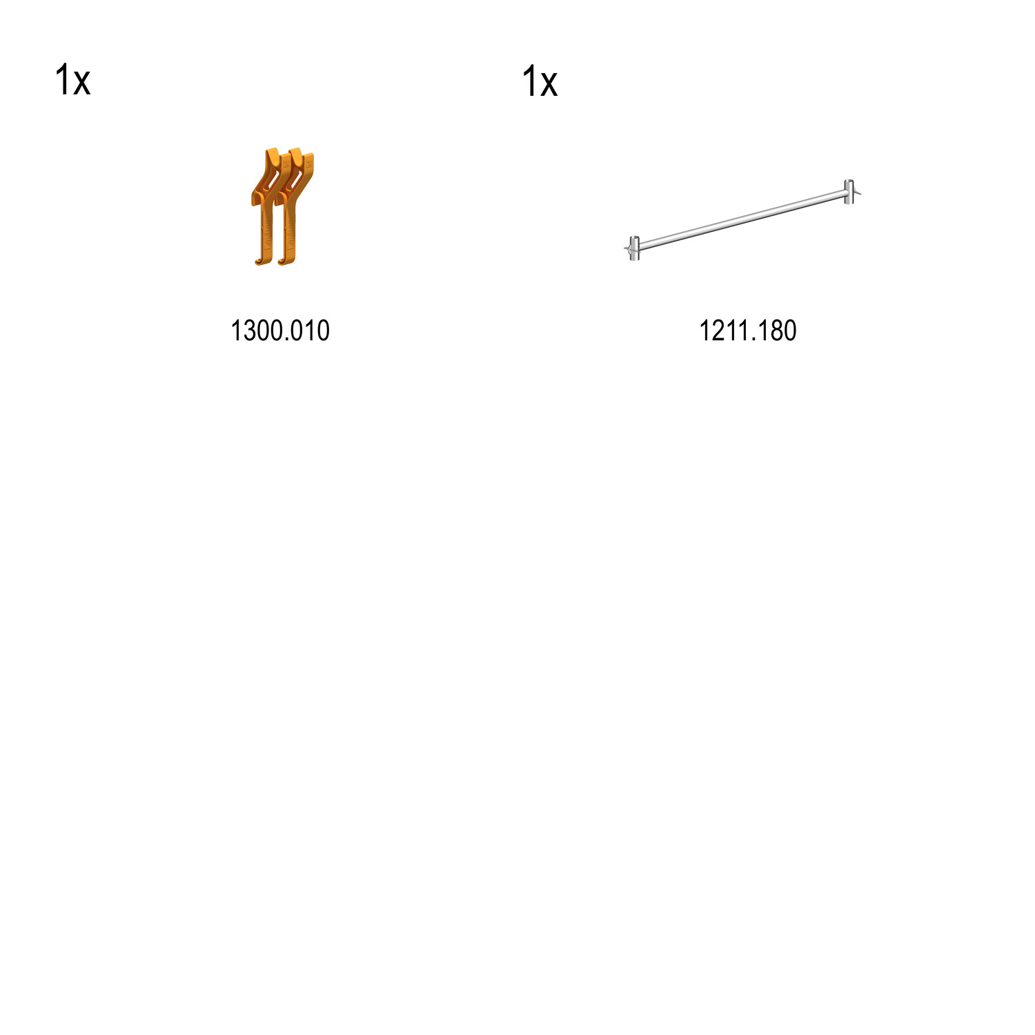 Layher Uni Leicht P2 Nachrüstset Product picture