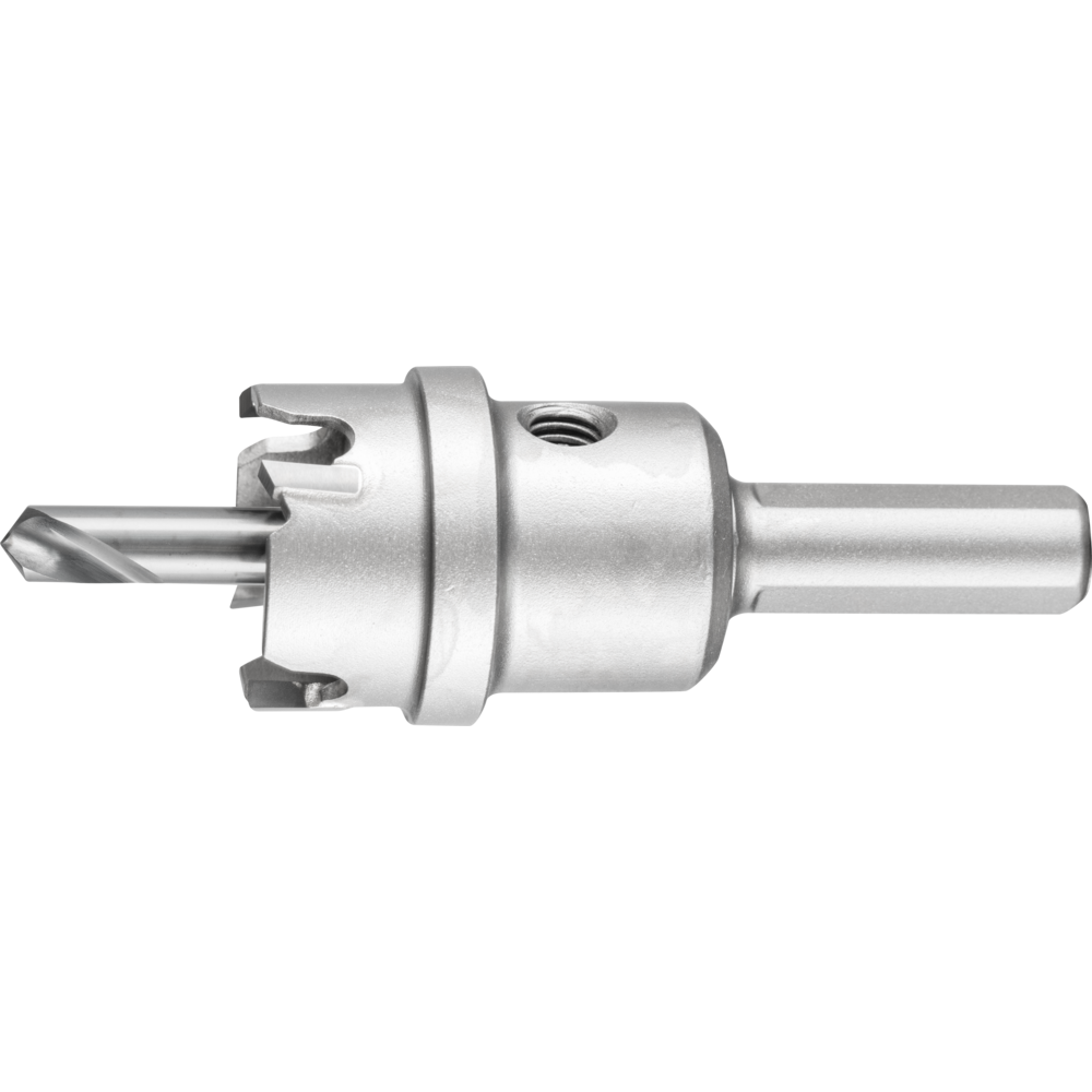 Pferd Hartmetall Lochschneider/-Lochsäge Ø 25x8 mm Schaft-Ø 10mm Schnitttiefe 4