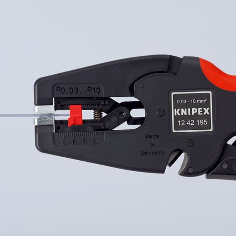 Knipex MultiStrip 10 Automatische Abisolierzange 12 42 195 0.03-10mm²