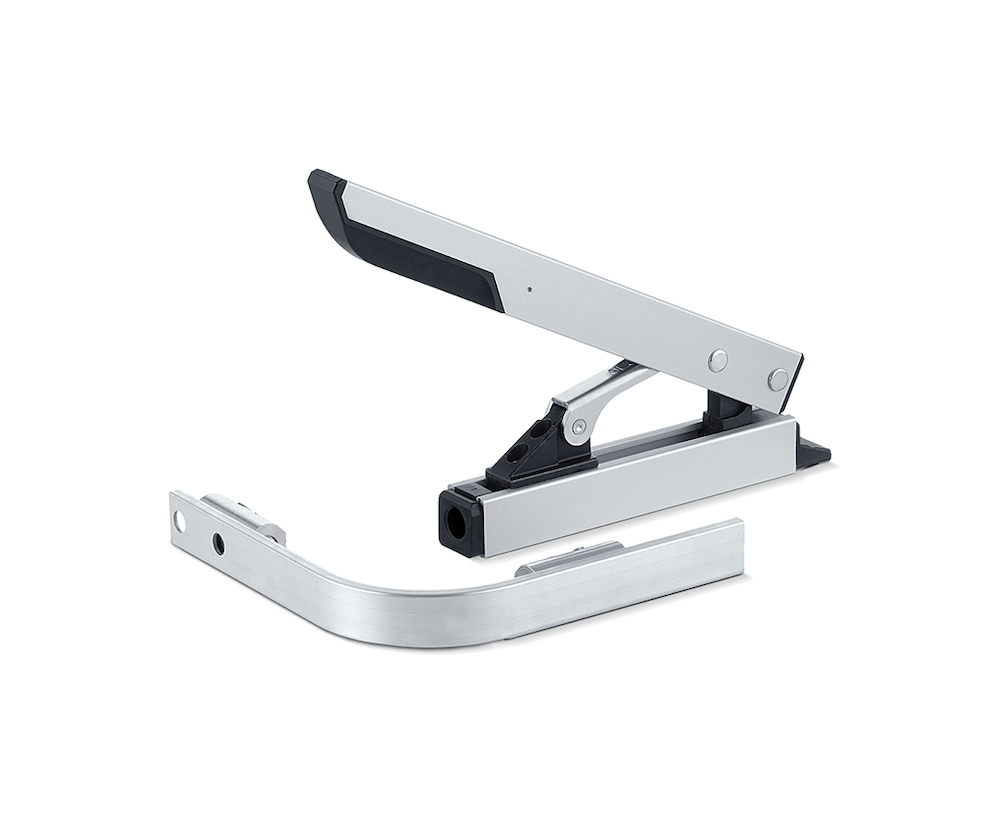 GEZE Handhebel OL 320, Eckumlenkung, Aluminium