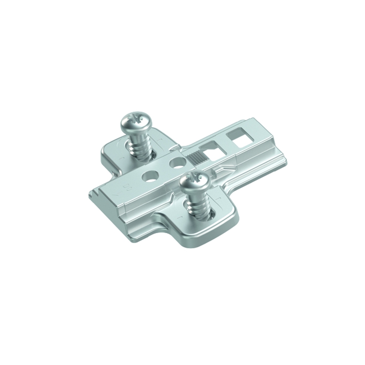 HETTICH Adapterplatte für Paralleladapter, mit vorm. Euroschrauben, Distanz 1.5 mm