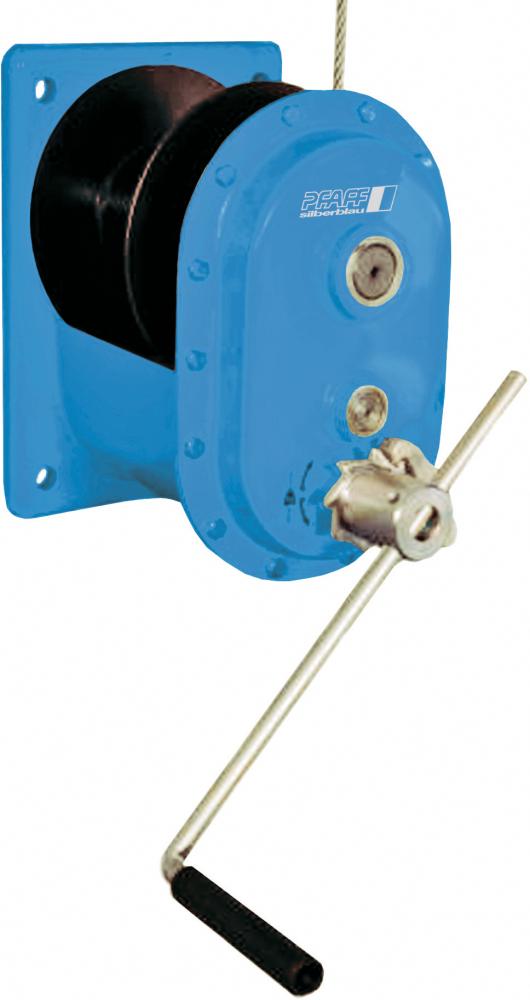 Pfaff Handseilwinde, Modell MWS, mit Stirnrad-Getriebe