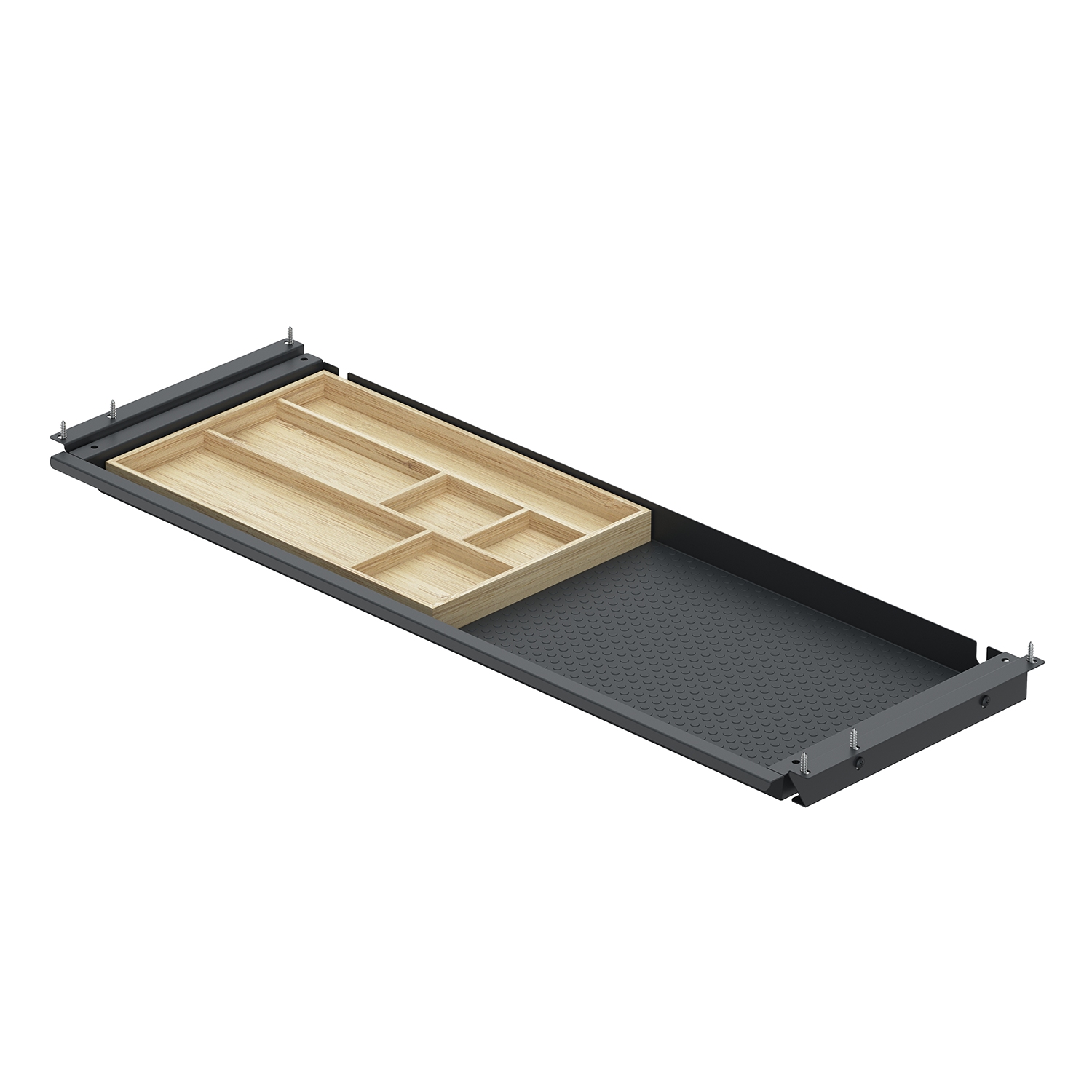 HETTICH Schubkasten SL Grip, schwarz