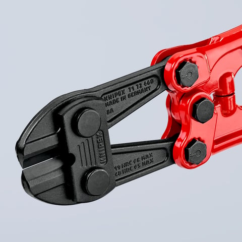 Knipex Bolzenschneider 71 72 460 460 mm grau atramentiert mit Mehrkomponenten-Hüllen