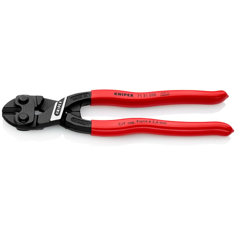 Knipex CoBolt® Kompakt-Bolzenschneider mit Schneidaussparung 200 mm