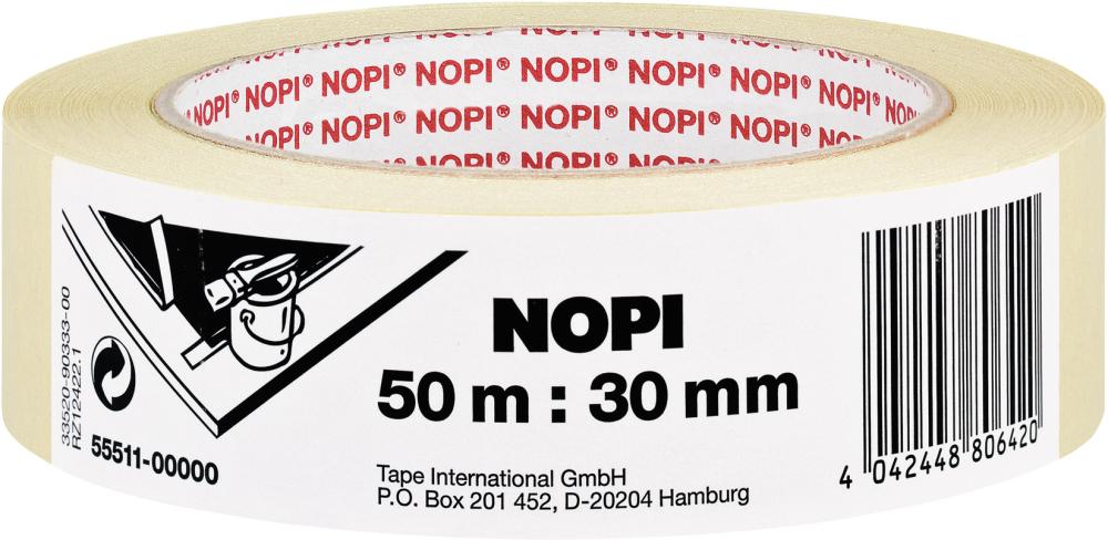 NOPI Nopi Malerkrepp Nr.55511 50m x 30mm