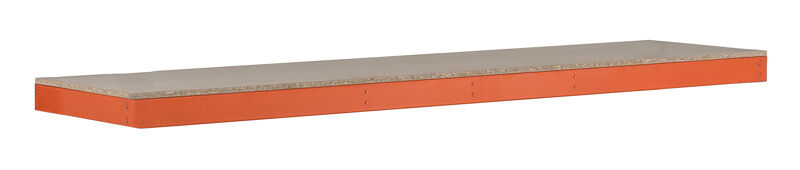 Schulte Zusatzebene Z1 2146 x 926 mm Spanplatte orange/verzinkt Fachlast 620 kg