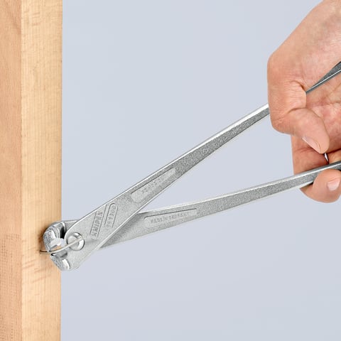Knipex Kraft-Monierzange hochübersetzt glanzverzinkt 300 mm Nr. 99 14 300