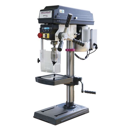 Stürmer OPTIdrill D 17Pro Aktions Set Tischbohrmaschine 230V mit Keilriemenantrieb