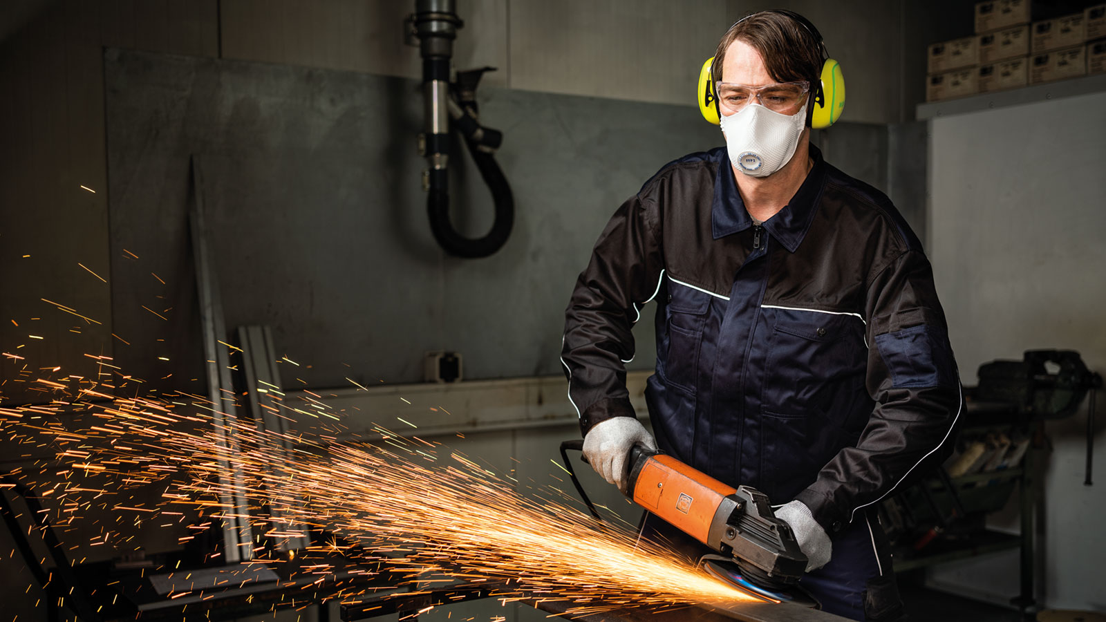 Moldex Smart Solo® FFP2 Atemschutzmaske 249501 mit Klimaventil
