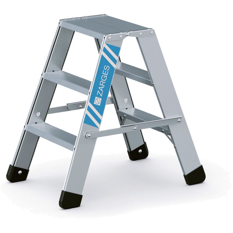 ZARGES Seventec B - LM-Stufen-Stehleiter 2 x 3 Stufen 40353