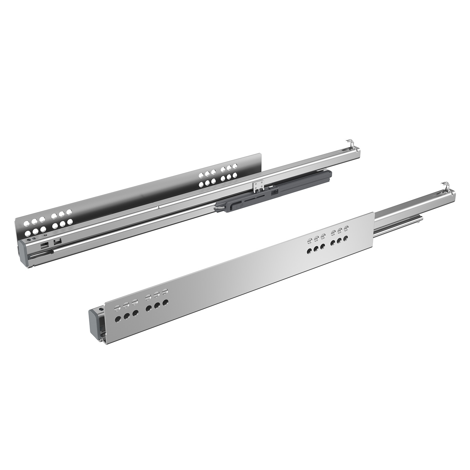 HETTICH Quadro V6+ (FL) mit Silent System, Vollauszug für Systemkasten