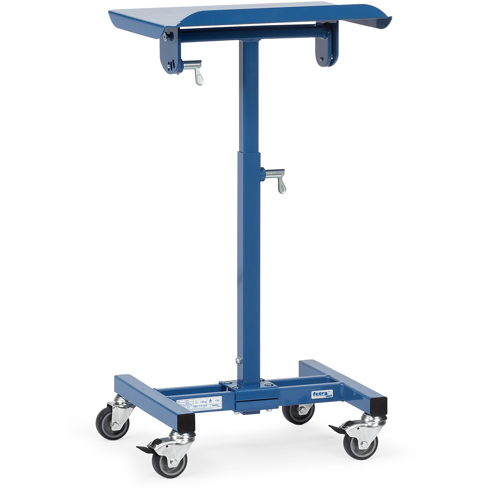 Fetra Materialständer 3282 Stahl 150 kg höhenverstellbar neigbar