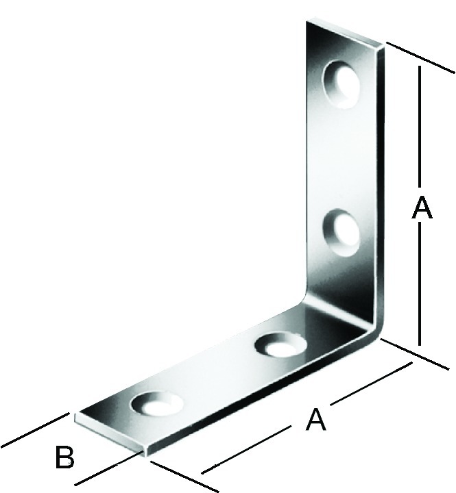 Produktbild Vormann Stuhlwinkel verzinkt 40x40x15x2 mm  ohne EAN-Etikett
