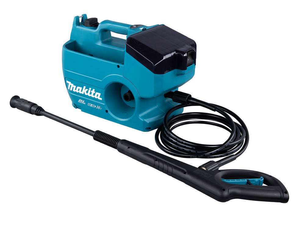 Makita Akku-Hochdruckreiniger DHW080ZK 2x18V 80 bar 50L Tank
