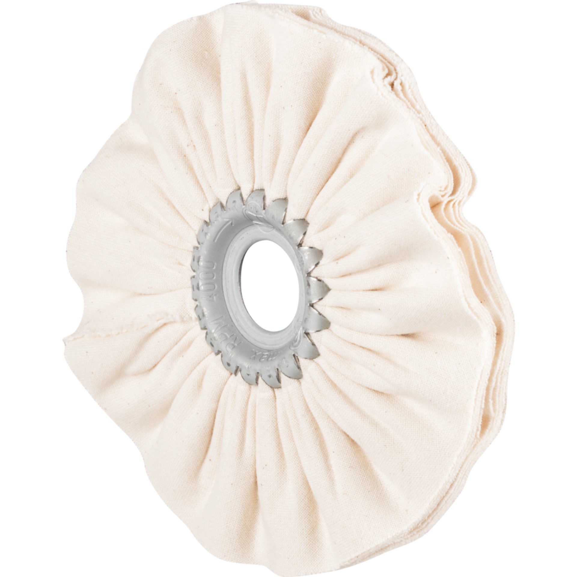 Pferd Tuchring TR weich Ø 125x10mm Bohrung-Ø 20mm für Hochglanzpolitur mit