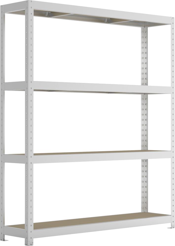 META Weitspannregal Komplettset META SPEED-RACK, mit Spanplatte