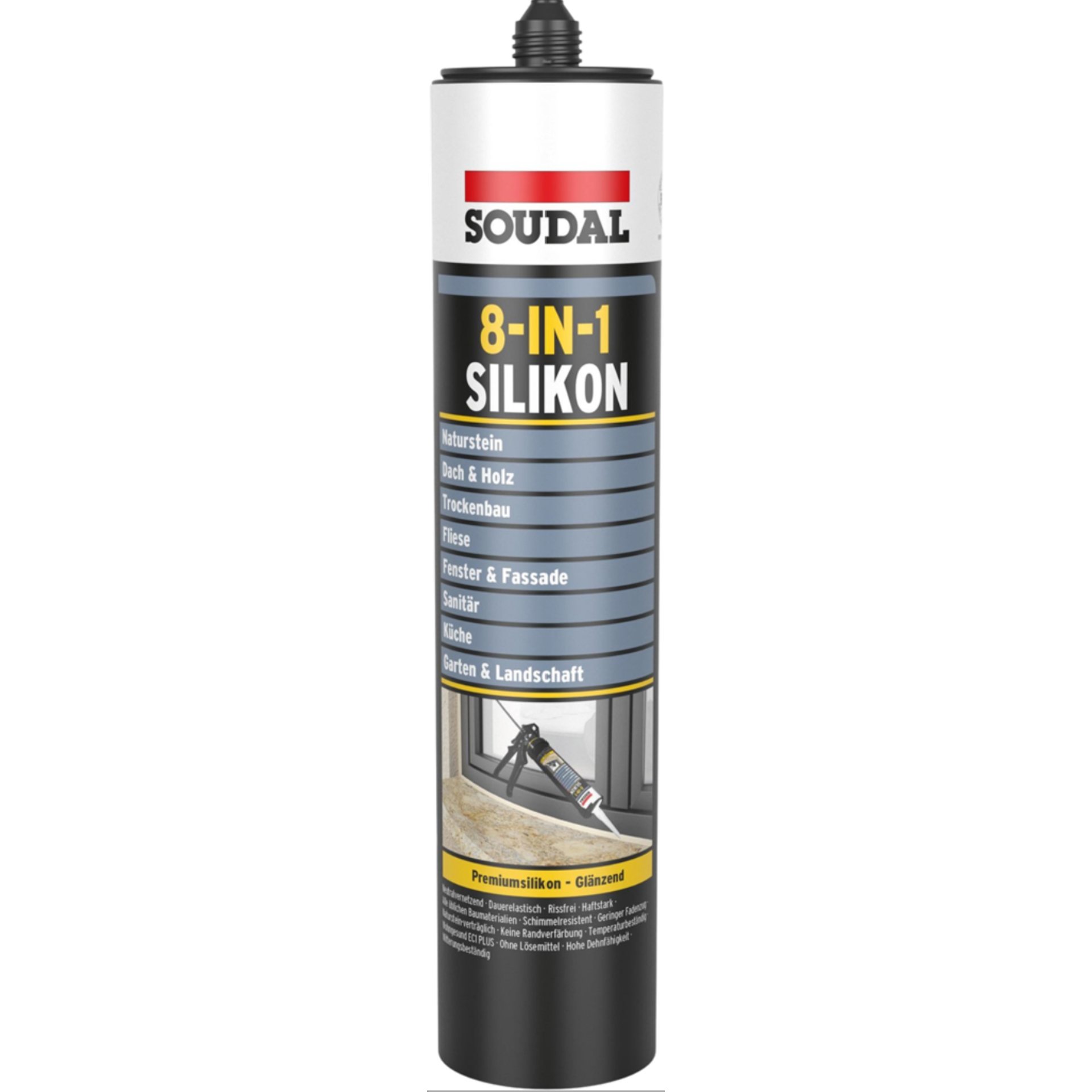 Soudal Silikon 8-IN-1 Silikon - 300ml