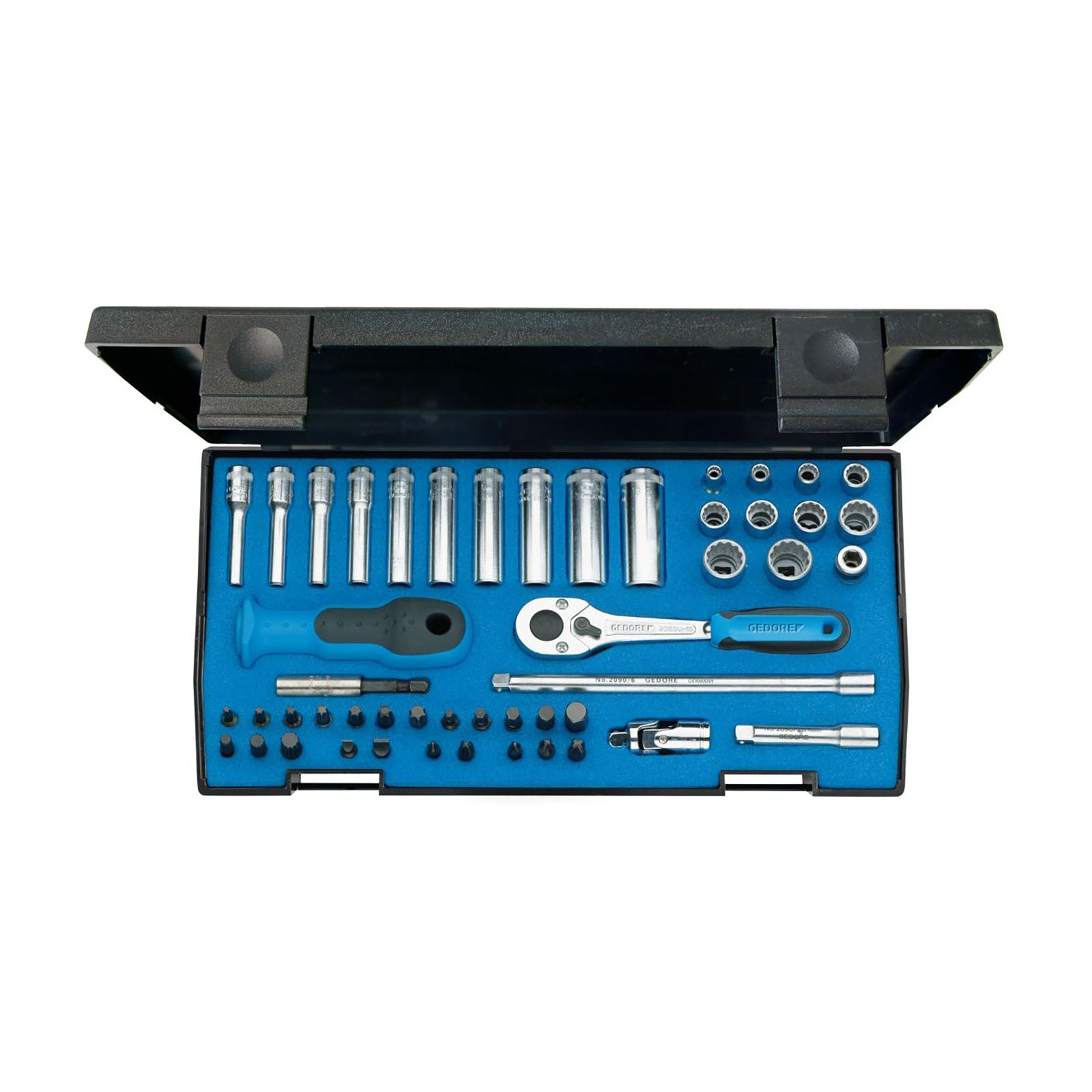 Gedore Steckschlüssel-Satz 1/4" 49-teilig 20 LMU-10 UD-Profil Check-Tool