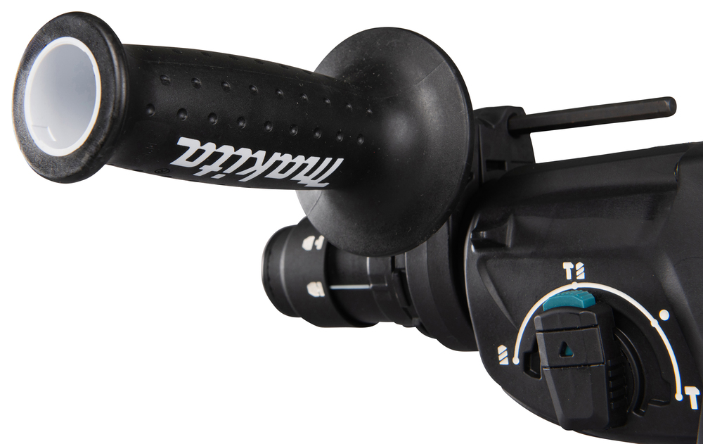Makita Akku-Kombihammer DHR243RTJW 18V 5.0Ah SDS-Plus mit Staubabsaugung DX07