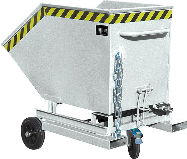 Bauer Südlohn Spänekastenwagen SKW-ET 400 l B900xT1320xH1090 mm vzk Tragkraft 750kg