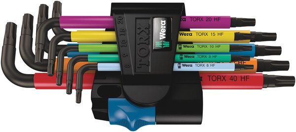 Wera 967/9 TX Multicolour HF 1 Winkelschlüsselsatz mit Haltefunktion 9-teilig