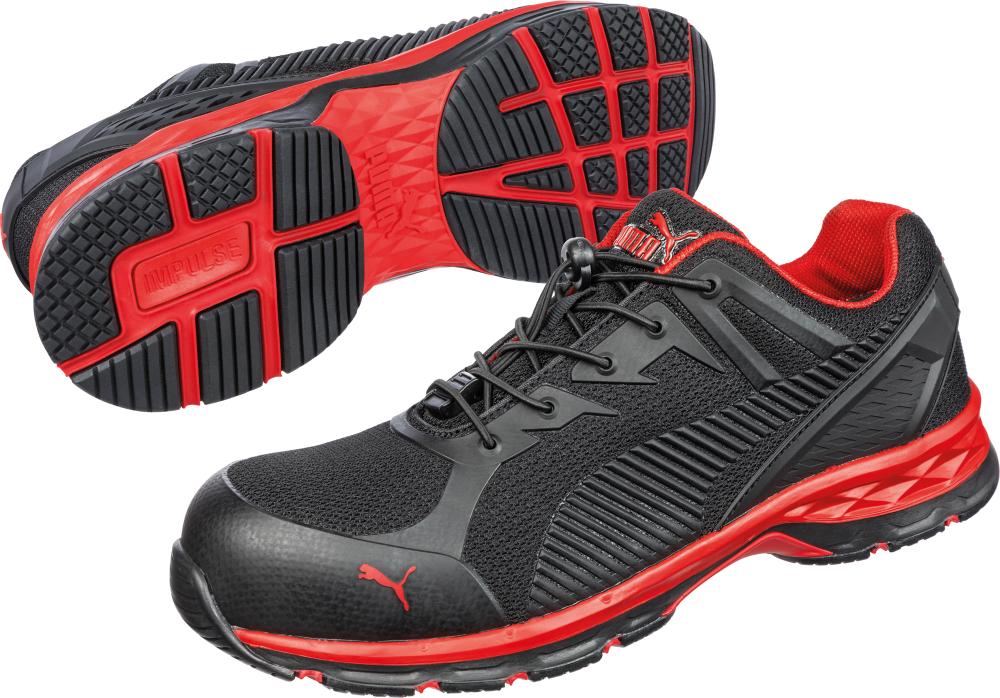 Puma Sicherheitshalbschuh Fuse Motion 2.0 Red Low 643890, S1P SRC HRO ESD Puma Sicherheitshalbschuh Fuse Motion 2.0 Red Low 643890, S1P SRC HRO ESD