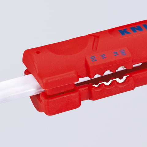 Knipex Abmantelungswerkzeug für Flach- und Rundkabel 16 64 125 SB