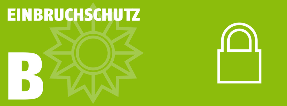 Schematische Darstellung | K-EINBRUCH Einbruchschutz-Level der Polizei