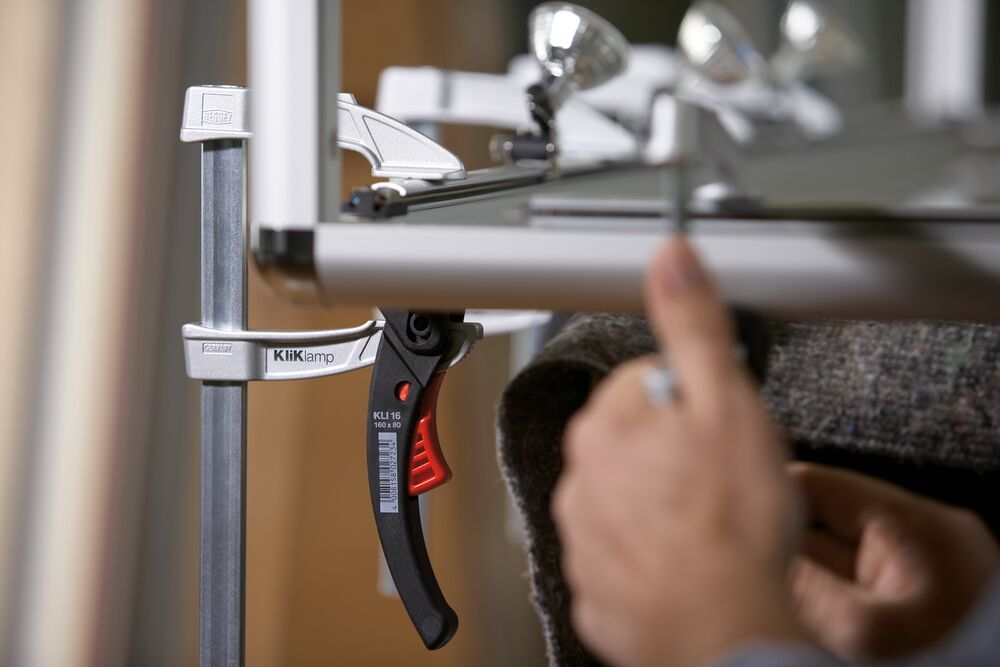 Bessey Hightech-Hebelzwinge KliKlamp KLI16 160mm Spannweite 80mm Ausladung