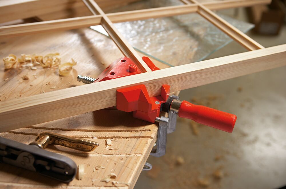 Bessey Winkelspanner WS3 Zinkdruckguss 2x55mm Holzgriff 0,96kg