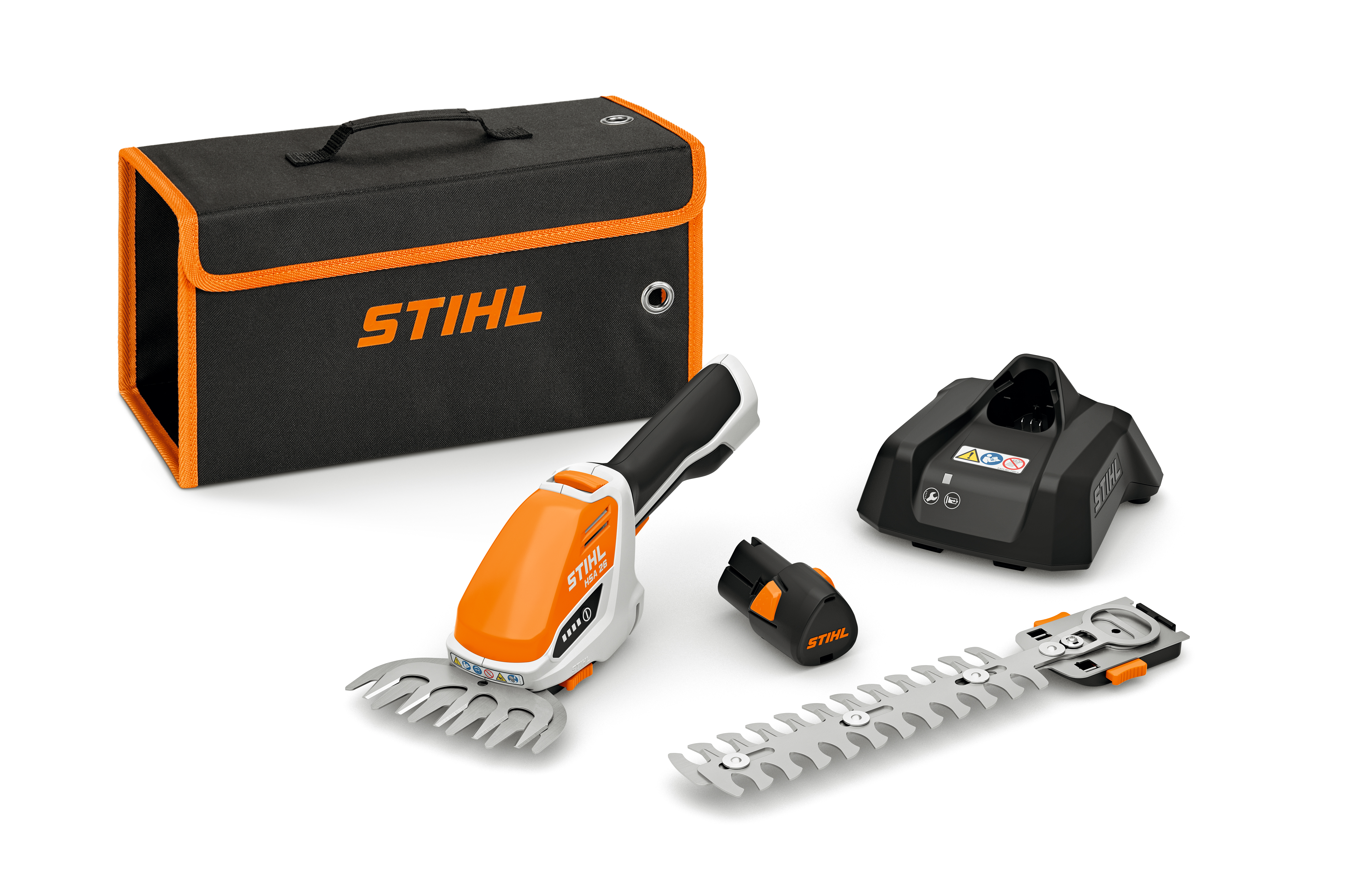 Stihl HSA 26, mit Akku AS 2 und Ladegerät AL 1