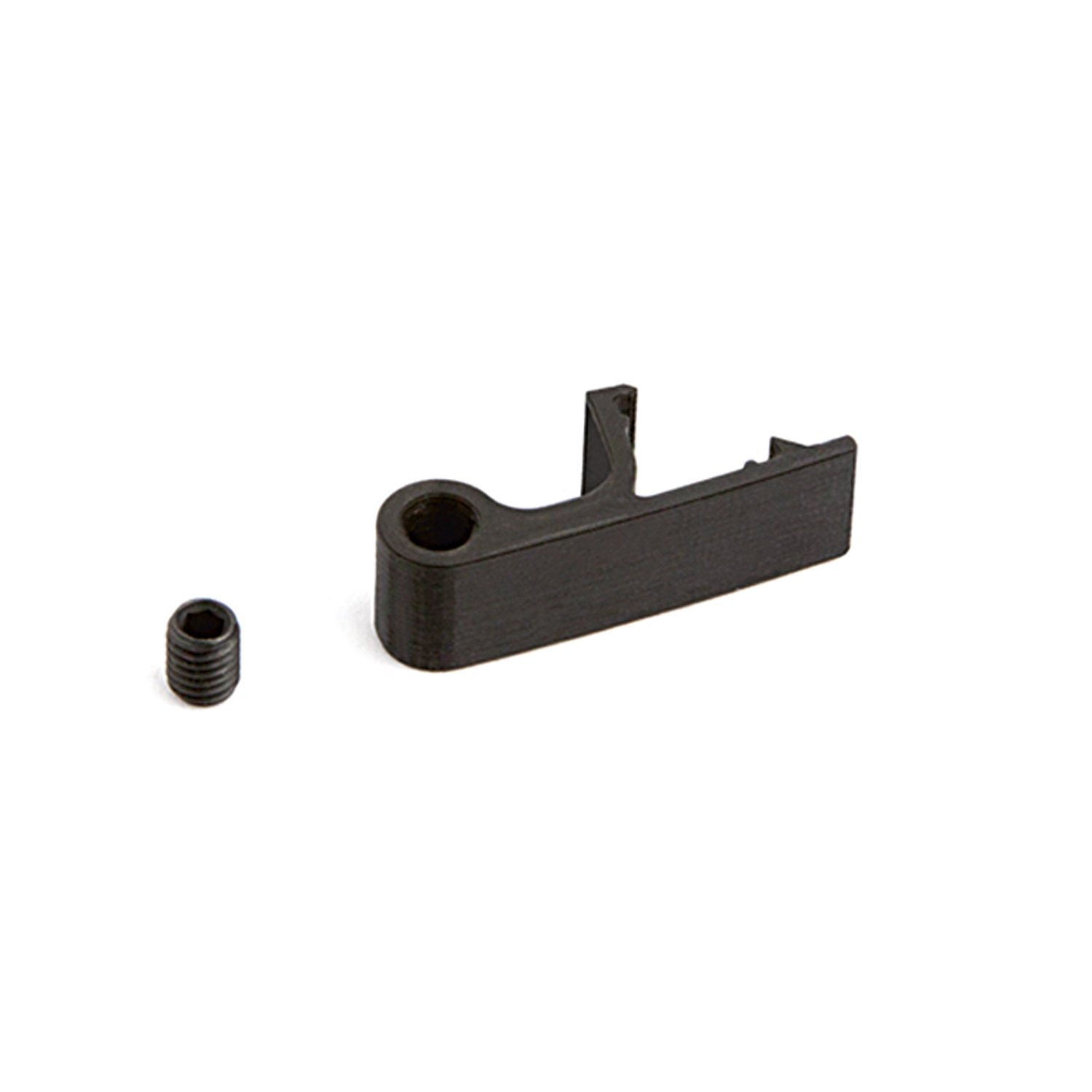HETTICH Cadro Vitrine Clip-Glasbodenträger 1-seitig schwarz