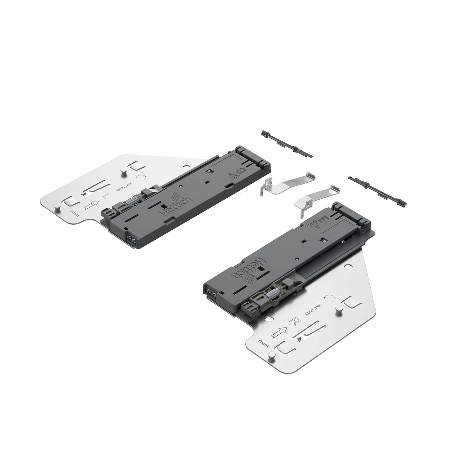HETTICH Öffnungssystem Push to open Silent, 8 - 20 kg, links und rechts